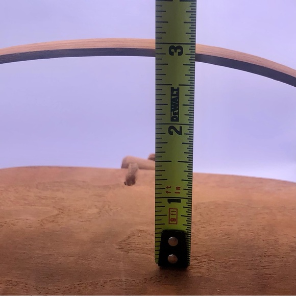 [Longaberger Baskets] 1989 Small Kiddie Purse Basket with Cream Fabric Liner - Picture 15 of 16